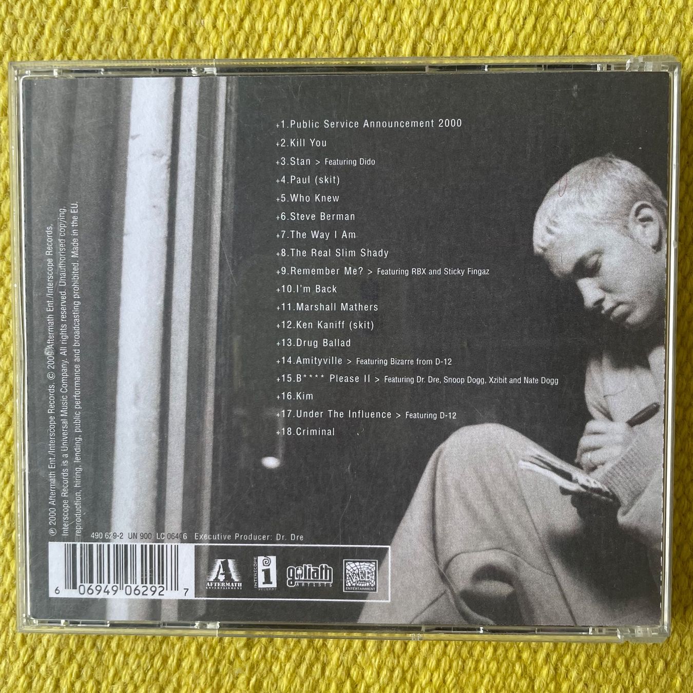 CD: EMINEM-THE MARSHAL MATERS LP – Usato da Rorschacherberg venduto da CD-Roli 1