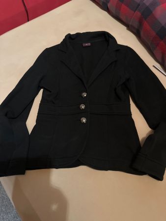 Schwarze Übergangsjacke, Blue Motion, Grösse 34, Top!