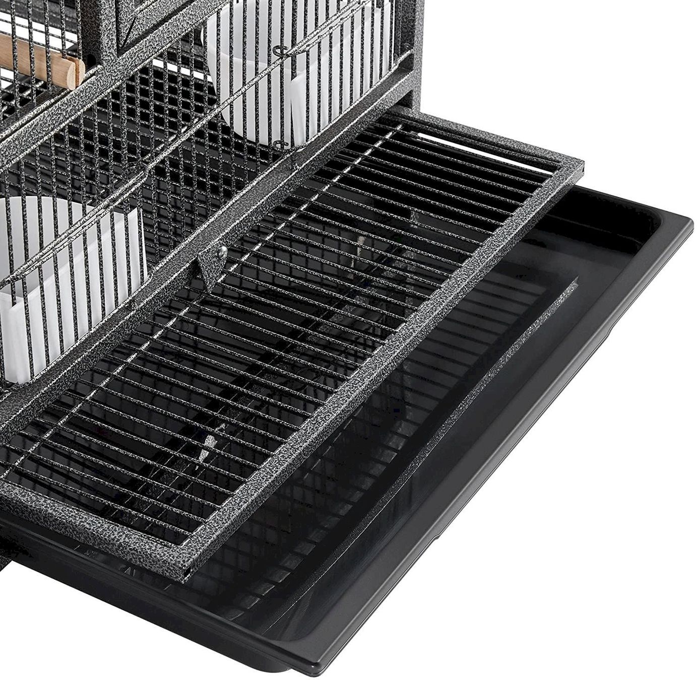Vogelhäuser: Vogelkäfig Doppelkäfig Schwarz – Neu und originalverpackt aus Bottighofen von zaap 6