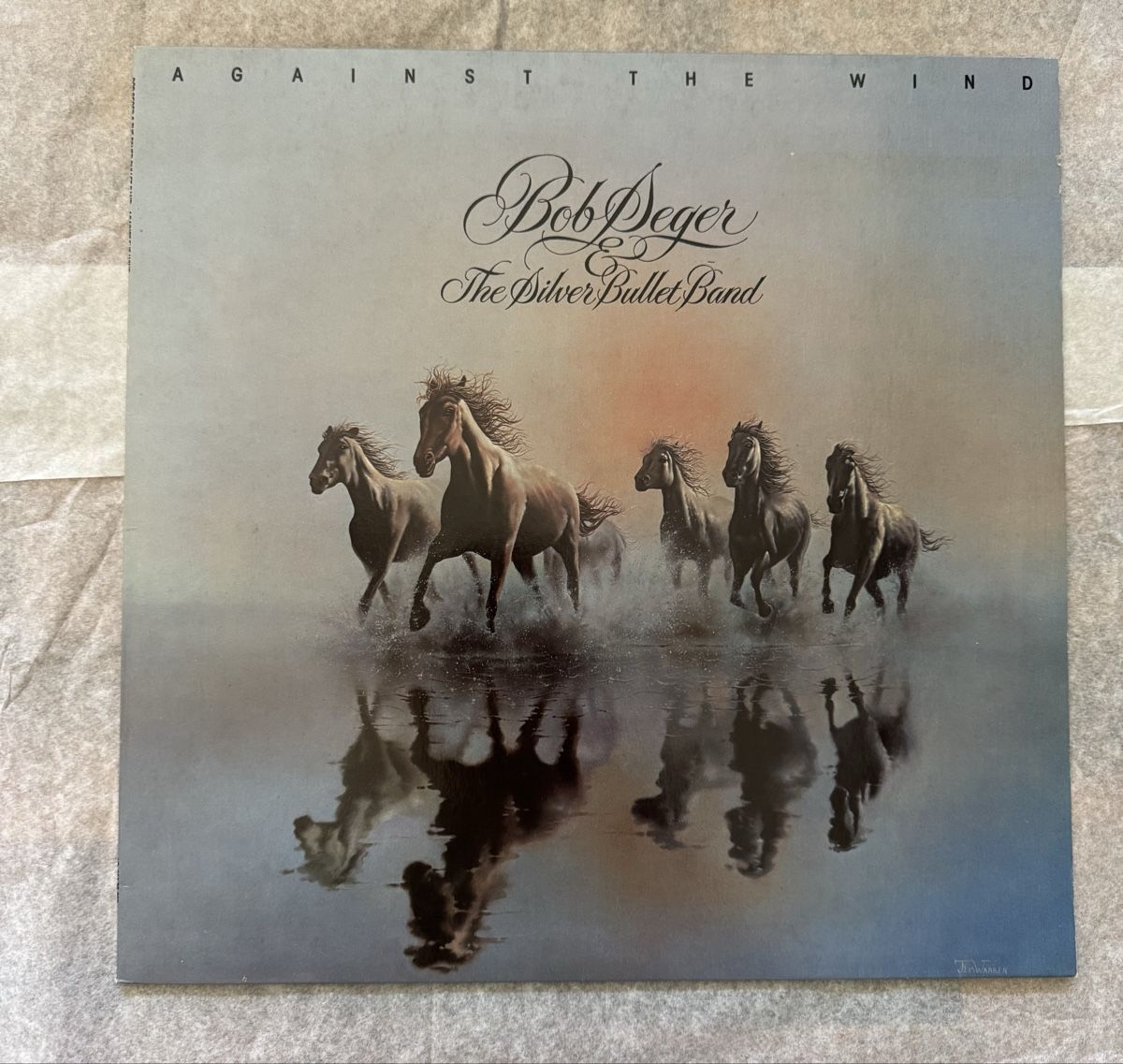 Dischi in vinile: Bob Seger - Against the Wind - LP - 80s – Usato da Rorbas venduto da BlackstarRecords