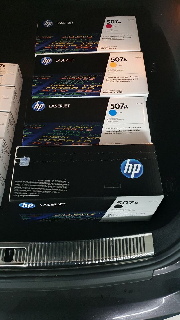 Hewlett Packard Cartouches & Toner: Originalverpackte HP 507 Toner – Neuf avec emballage d'origine à Steinach par dos_1991 2