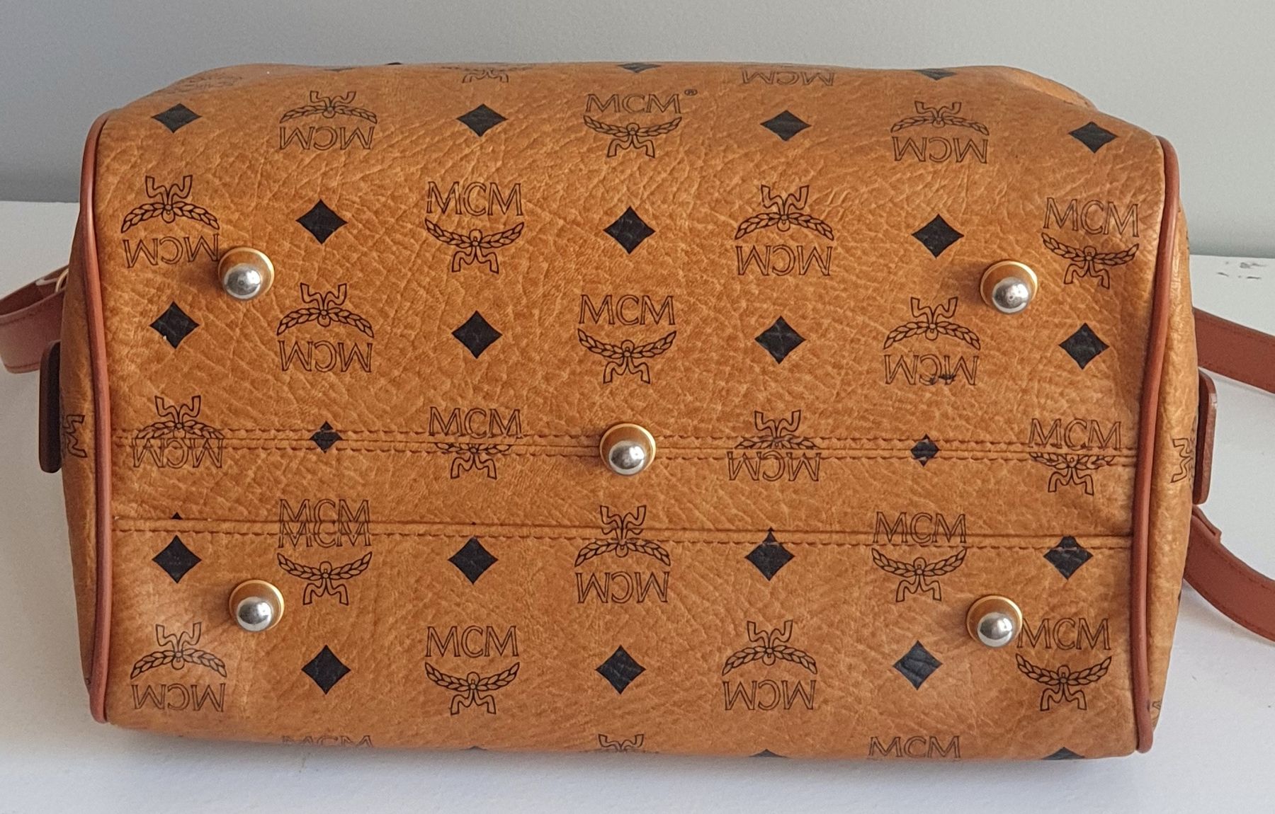 Mcm Borse da donna: MCM Speedy Boston 25 Heritage Cognac  Canvas – Usato da Niederteufen venduto da Mira_72 3