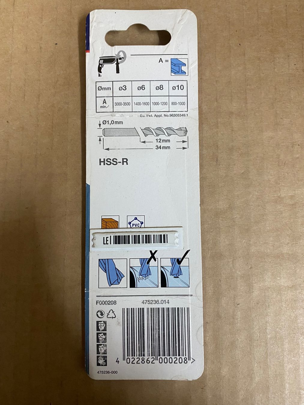 Tutti gli attrezzi: Faust Metallbohrer HSS-R 1,0mm 2 Stk. – Nuovo (secondo la descrizione) da Eschlikon TG venduto da ArtRec 4