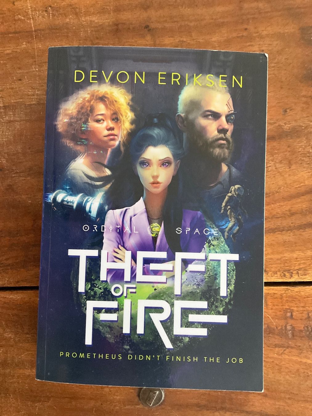 Livres: Theft of Fire" Devon Eriksen 1 – D'occasion à Avenches par Lactobacille