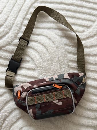 Sac banane camouflage, sangle réglable, pour enfant