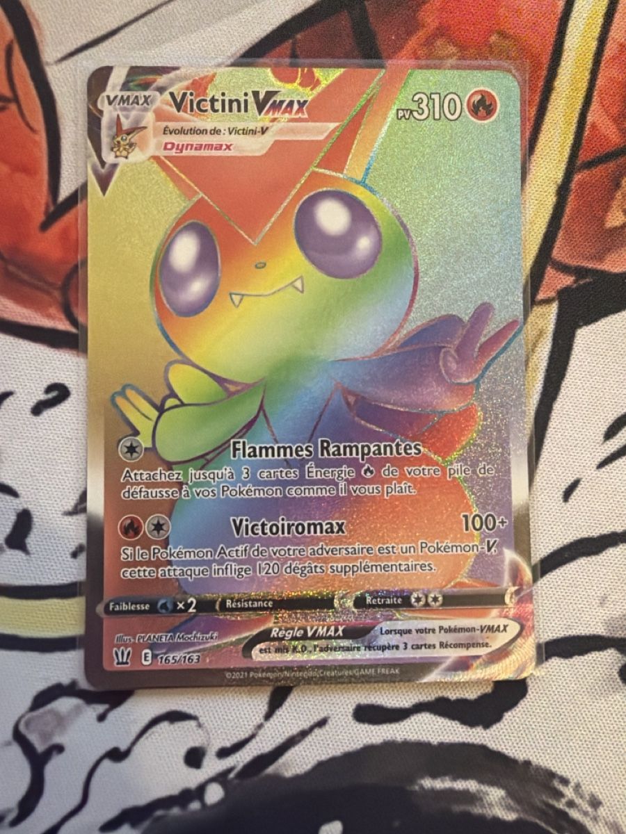 Cartoline: Pokémon FR Victini VMAX 165 – Nuovo (secondo la descrizione) da Onex venduto da Shop2Rayan