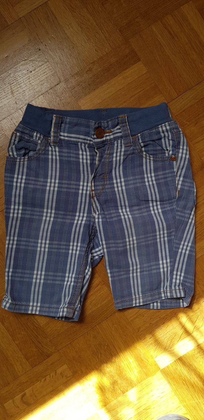 H&M Pantaloni: Shorts blau/weiss kariert,  Grösse 86, – Usato da Dietikon venduto da grafad