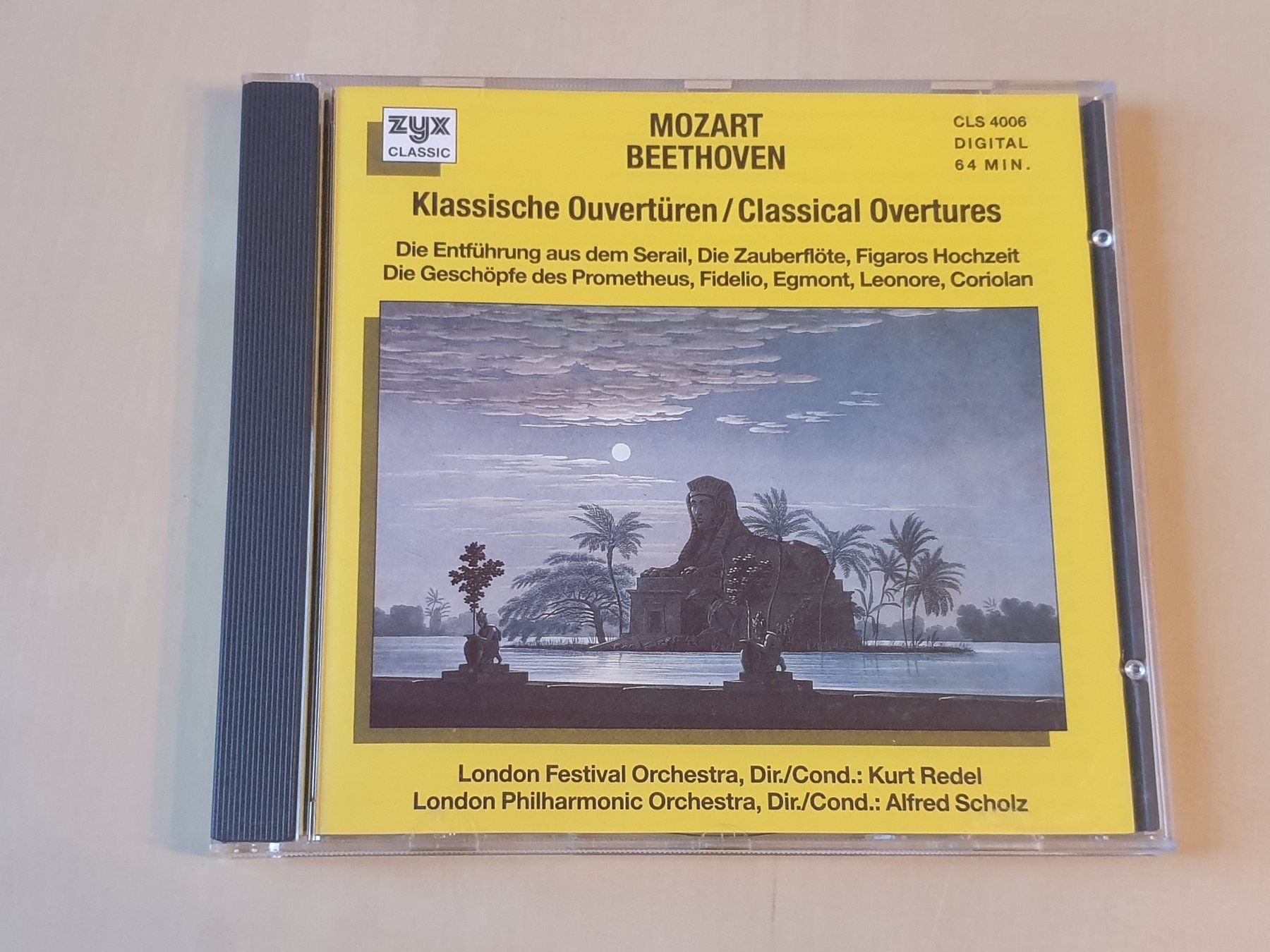 CD: Mozart / Beethoven Ouvertüren – Usato da Stansstad venduto da collectorsshop