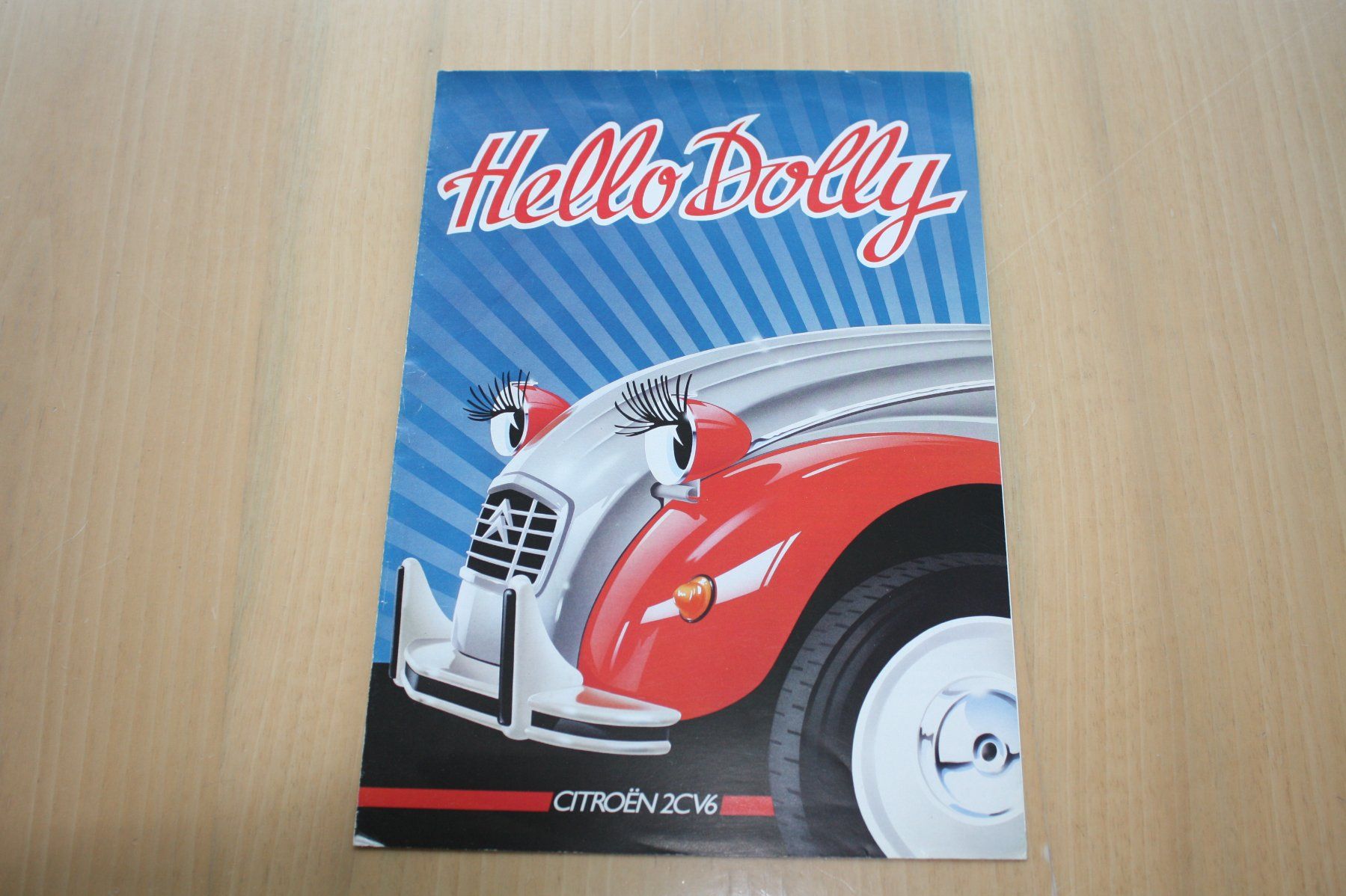 Citroën Dokumente: Citroen 2CV6  "Hello Dolly" Prospekt 1985 FR – Gebraucht aus Wikon von erwin400
