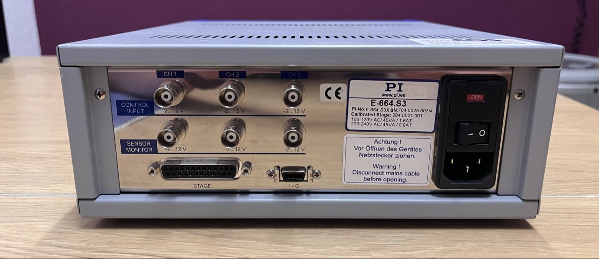 Elektronikbauteile: PI E-664 LVPZT-Servoverstärker- neuwertig – Neu (gemäss Beschreibung) aus Boniswil von escorpio 1
