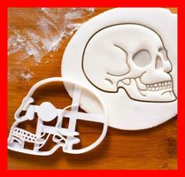 Ausstecher Totenkopf Skull Skelett Guetzli Cookie Cutter