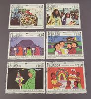 Ecuador 1967 Weihnachten alte briefmarke