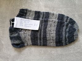 Sneaker / Kurzsocken handgestrickt, Grösse: 44/45
