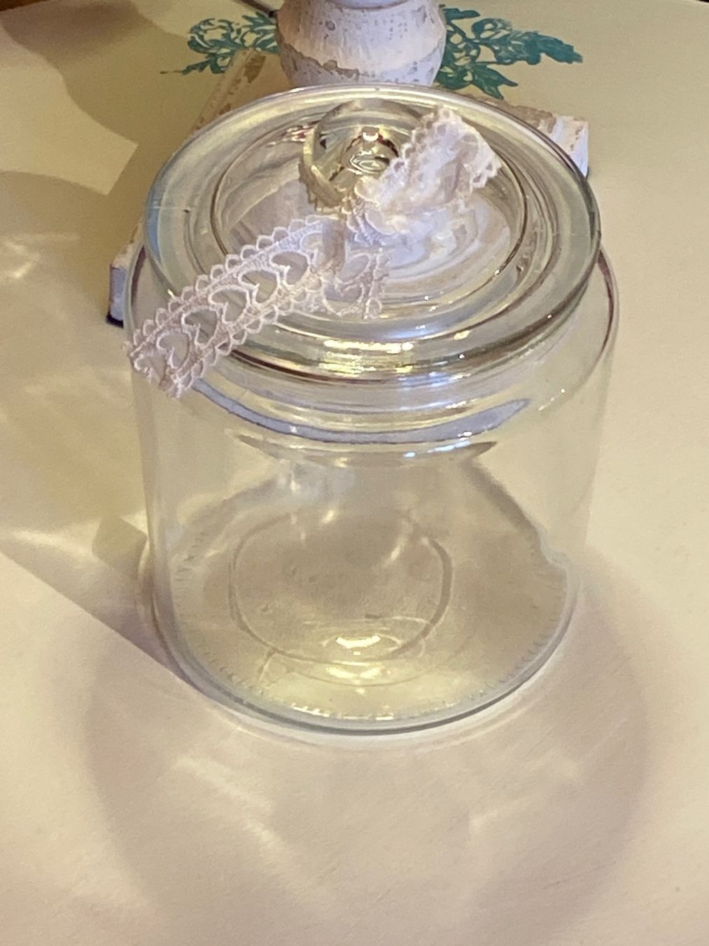 Alle Dekorationen: GLASDOSE,SHABBY CHIC – Neu und originalverpackt aus Meienried von ManuelaBoutique 3