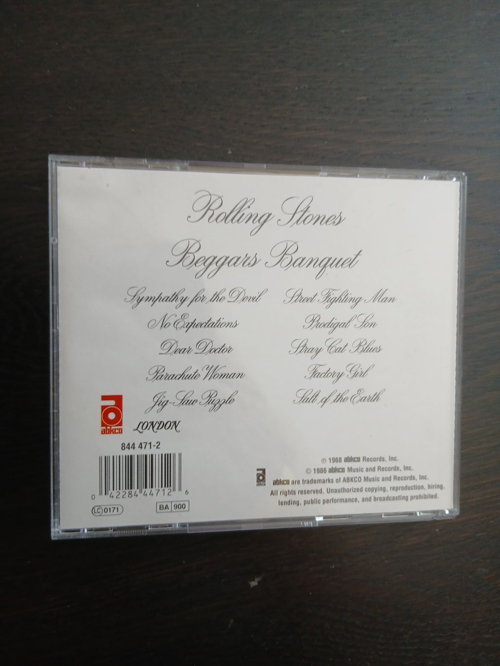 CD: Rolling Stones - Beggars Banquet – Nuovo (secondo la descrizione) da Wangen an der Aare venduto da Aspider 1