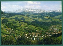 Wattwil im Toggenburg, mit Säntiskette, ungelaufen