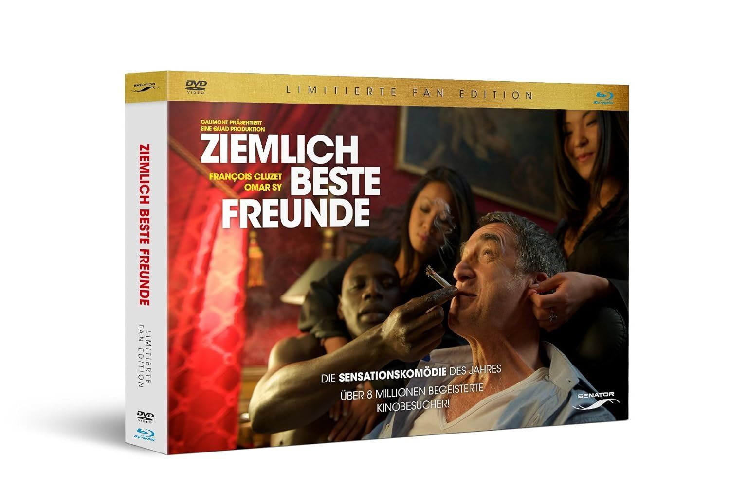 Tutti i DVDs: Blu - ray Ziemlich beste Freunde Fan Edition - Blu-ray + DVD – Nuovo e nell'imballaggio originale da Dübendorf venduto da 13geister