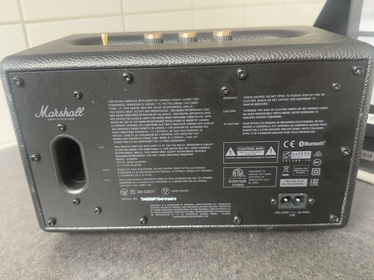 Marshall Casse acustiche: Marshall Kilburn Bluetooth Lautsprecher mit Schachtel – Usato da Wettingen venduto da Ni_la_lo 1