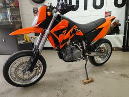 Sehr Gepflegte KTM 640 LC4 Supermoto mit wenig KM!