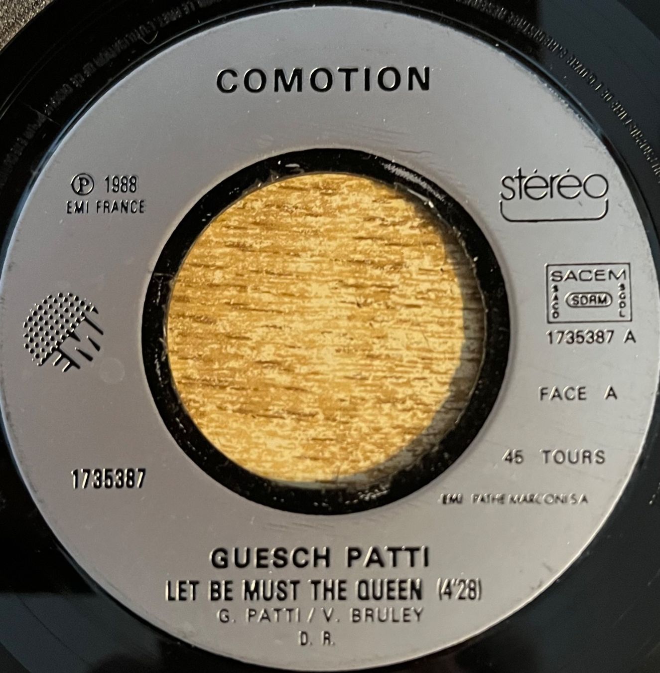 Dischi in vinile: GUESCH PATTI - LET BE MUST THE QUEEN – Usato da Bussigny venduto da vinyl-pas-cher 2