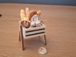 Puppenhaus Brot Gestell