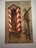 ALTE MILITÄRPOSTKARTE 1939