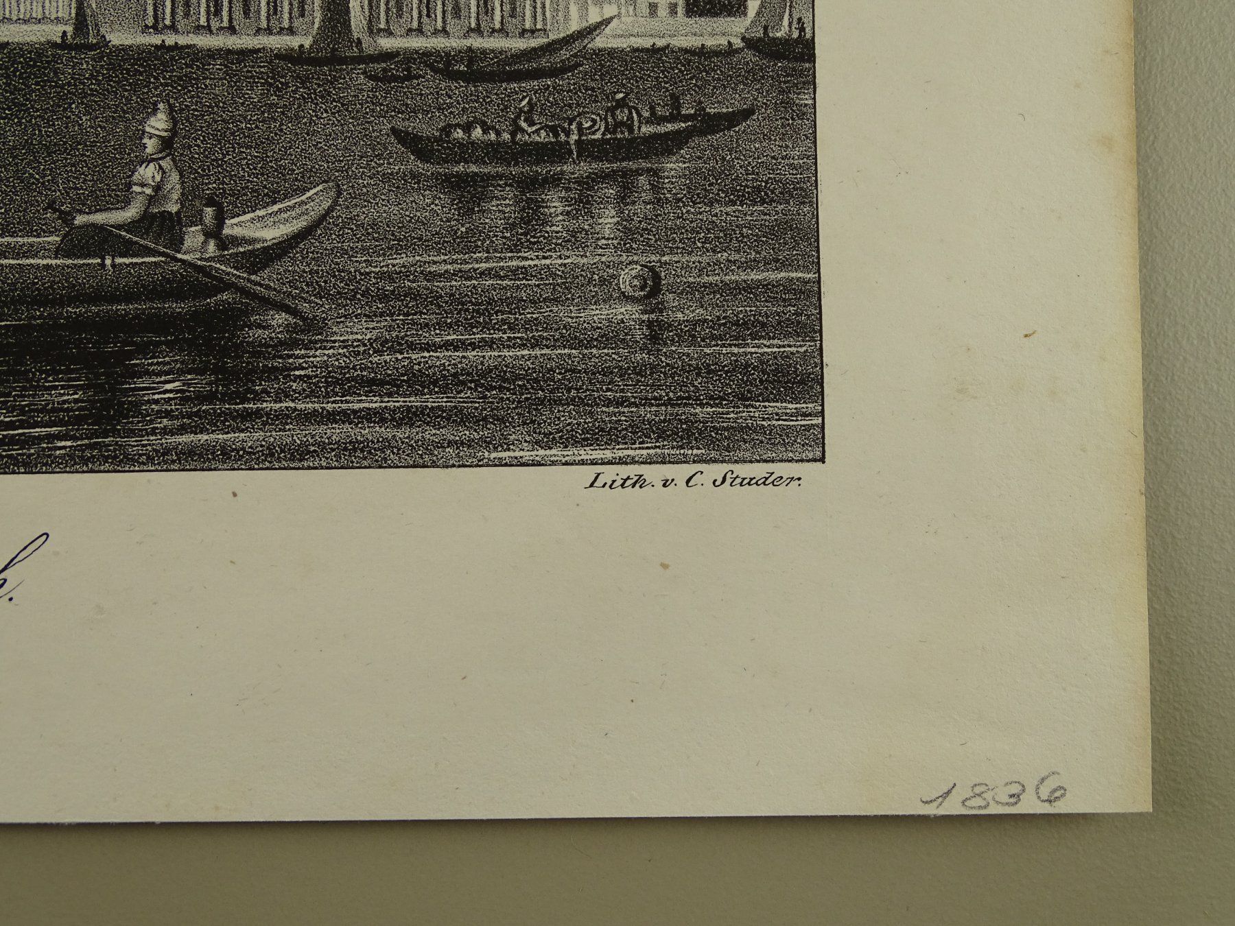 Stiche: GREENWICH, ENGLAND, LITHOGRAPHIE 1836 – Gebraucht aus Grüningen von Kartensammler 4