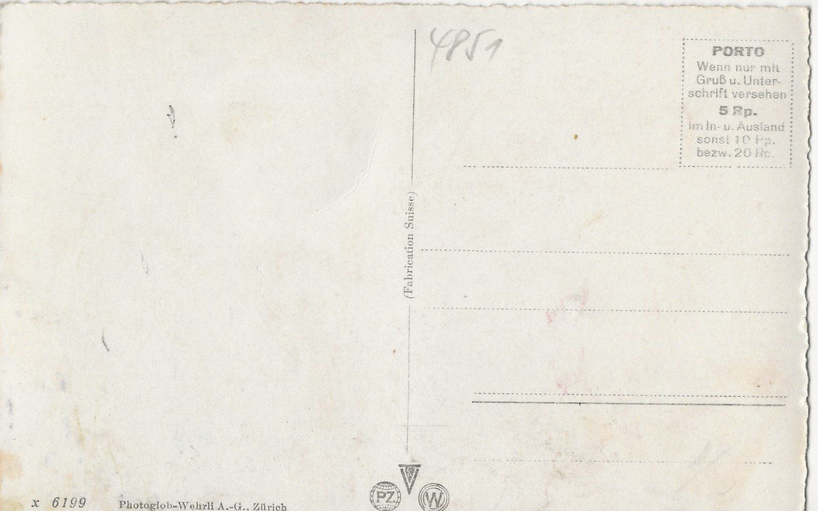 Cartoline postali: Brünigbahn – Usato da Frauenfeld venduto da Merk52 1