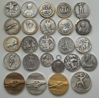 Lot — 25 Stück alte  Schweizer Schützenmedaillen