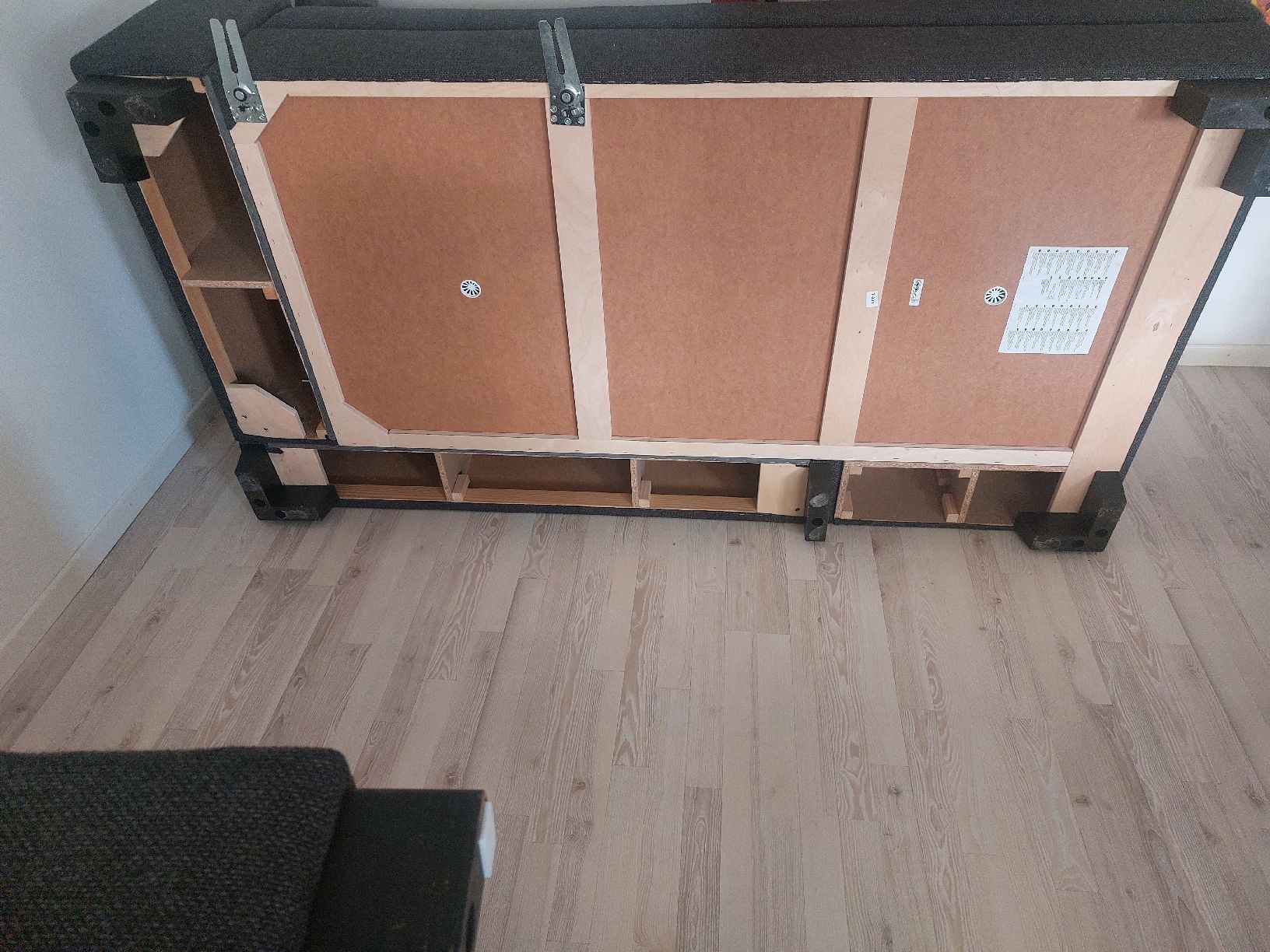 Ikea Sofas: Ecksofa mit Hocker und Stauraum grau – Gebraucht aus Hirzel von Loco666 6