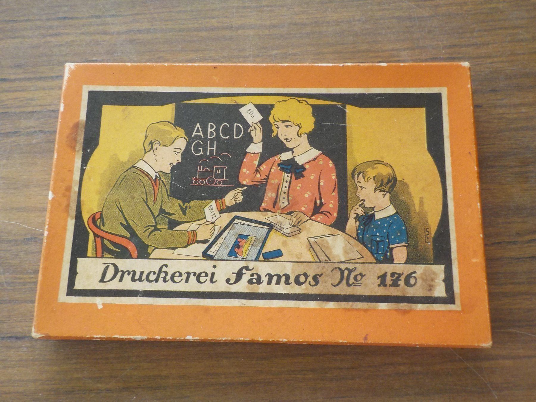 Spiele: Spiel antik - Druckerei – Gebraucht aus Mörschwil von antiksalon 3