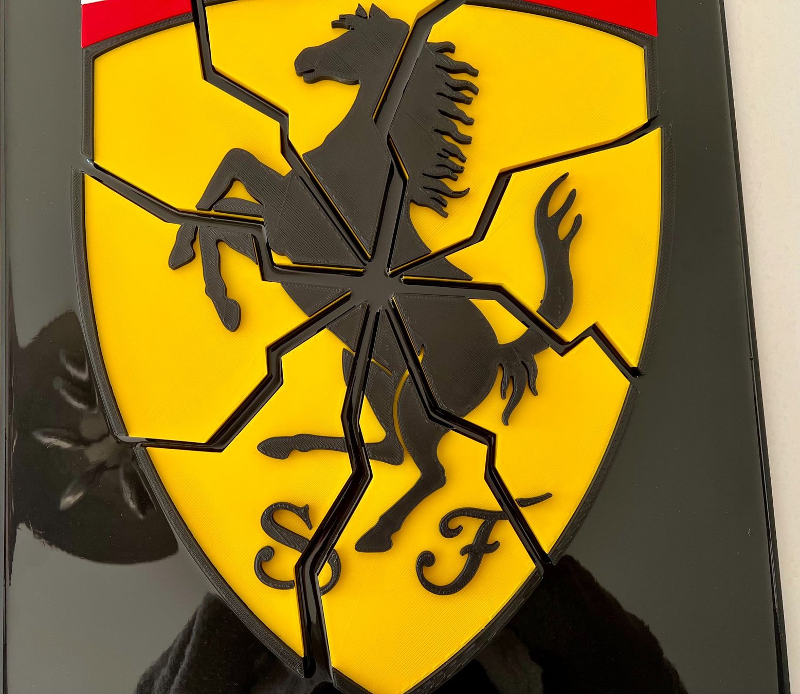 Dipinti: FERRARI CRASH 3D print artwork - Ltd.05/49, with Certificate – Nuovo e nell'imballaggio originale da Le Mont-sur-Lausanne venduto da luxurylover 2