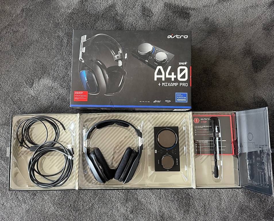 Cuffie: Cuffie Gaming Astro A40 TR + mixamp pro - PS5 e PC – Usato da Cugnasco venduto da pbe_5vfr