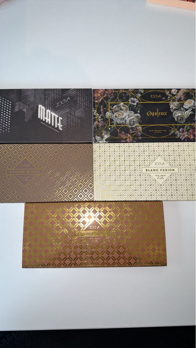 Make-up: 5x Zoeva Lidschatten Paletten – Gebraucht aus Wallisellen von spirited24
