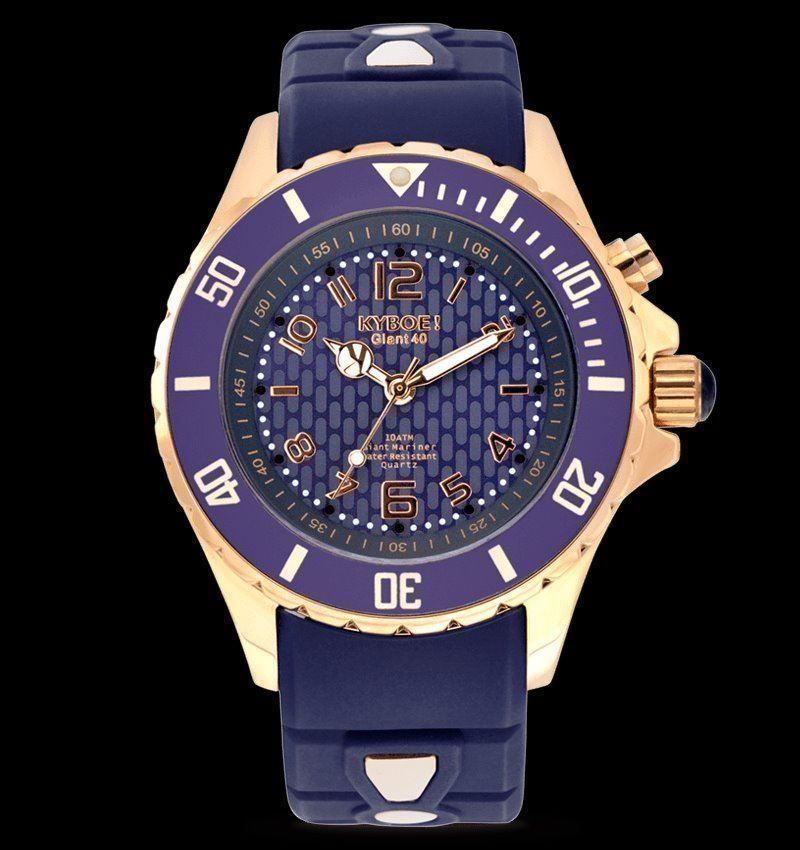 Orologi: KYBOE! ROSE GOLD TWILIGHT – Nuovo e nell'imballaggio originale da Bremgarten AG venduto da New_Design_Swiss