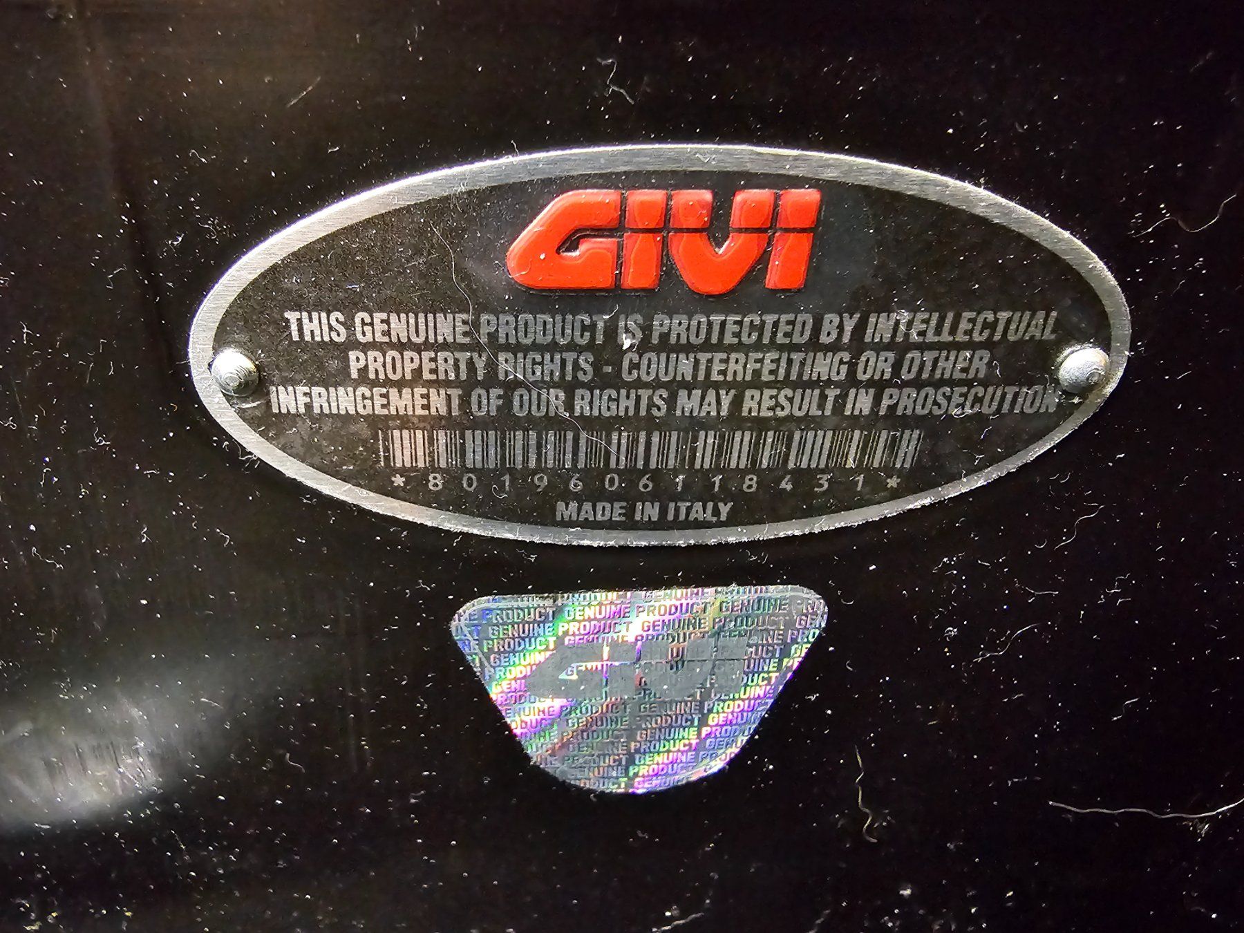 Reisekoffer: GIVI Maxia-Topcase Monokey-System – Gebraucht aus Schaffhausen von Waldi.W 5