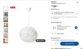 IKEA Haengelampe