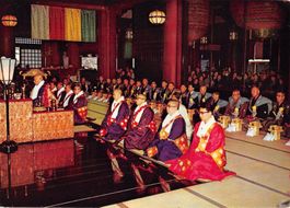 Gruss aus TOKYO - Sensöji Tmple, Buddhist mass