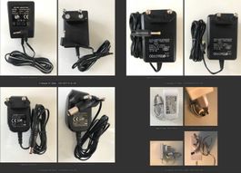 AC/DC Adapter Ladegerät Netzteil Battery Charger (21-25)