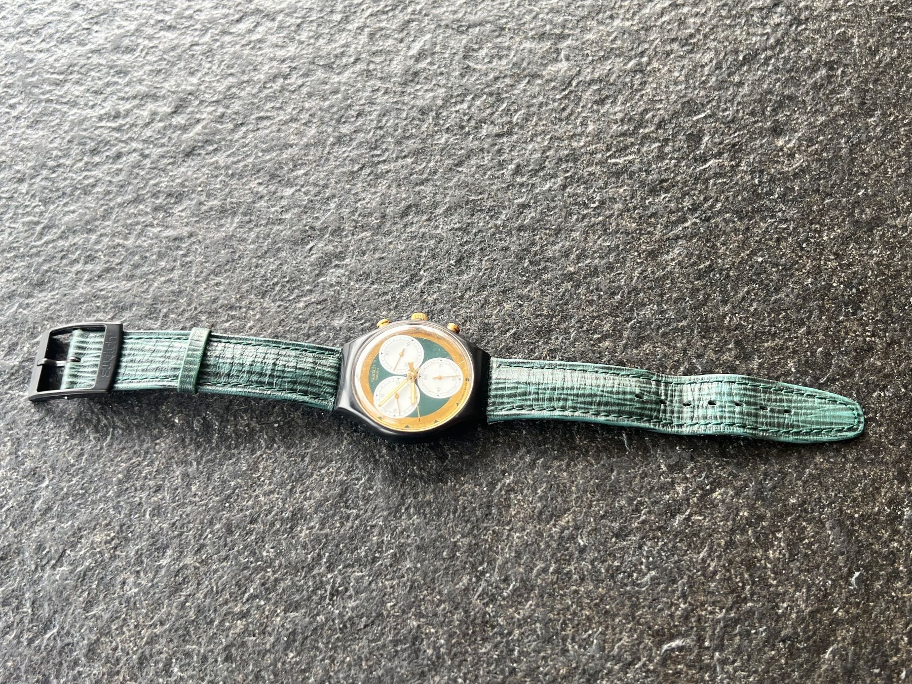 Swatch Uhren: Swatch Chronograph Hunter Rollerball Uhr Quarz 1990 – Defekt aus Steffisburg von FlorianJohner 3