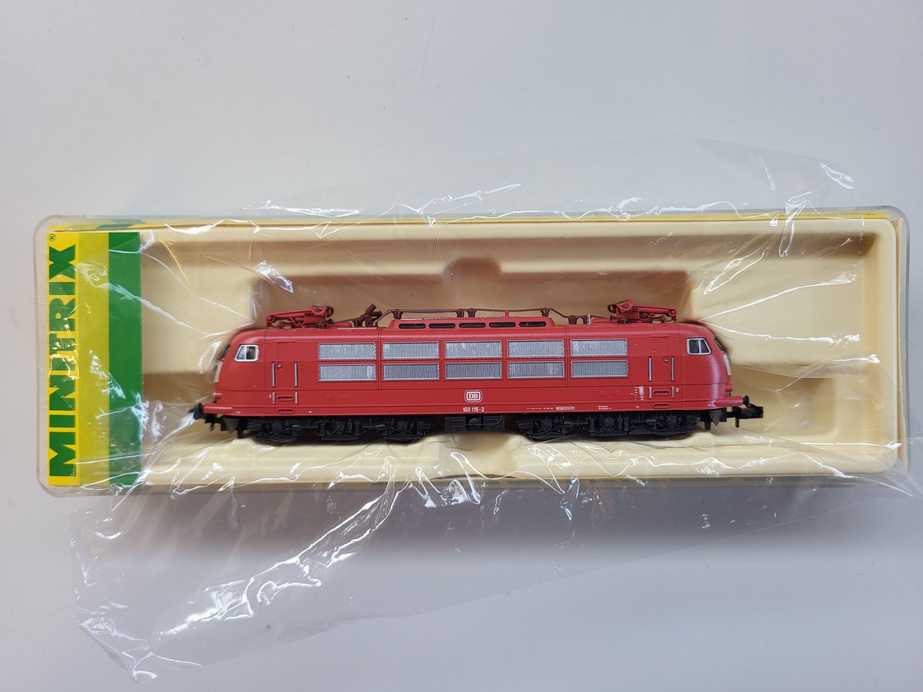 Trix Modellini di ferrovie: Minitrix 12933 E-Lok (103 115-2 DB) – Usato da Brügg BE venduto da POU-BELLE 1