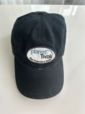 Baseball Cap Planet Tivoli San Francisco 2001 Black Alternat