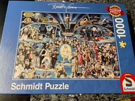 Comic Puzzle HOLLYWOOD. 1000 Teile
