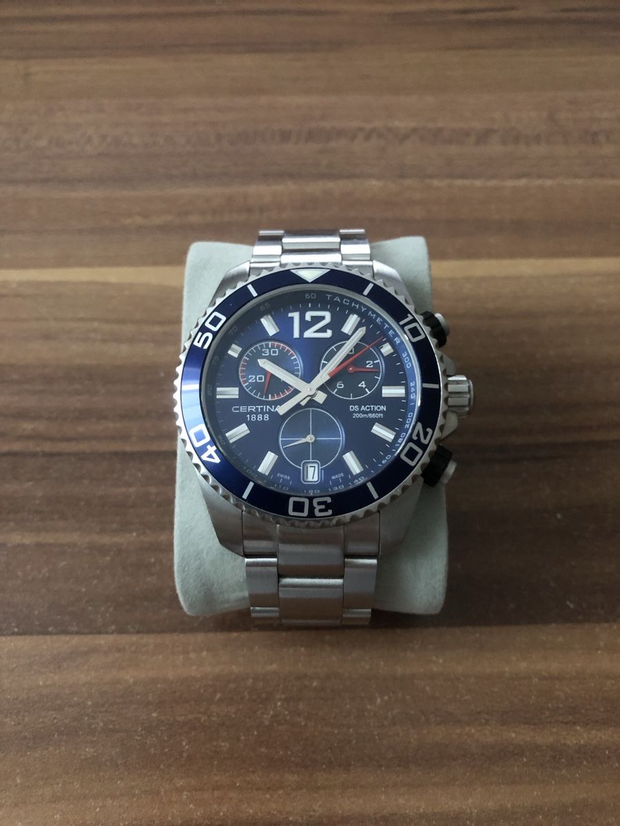Certina Orologi: Certina DS Action Chronograph – Usato da Urdorf venduto da Zurich54 1