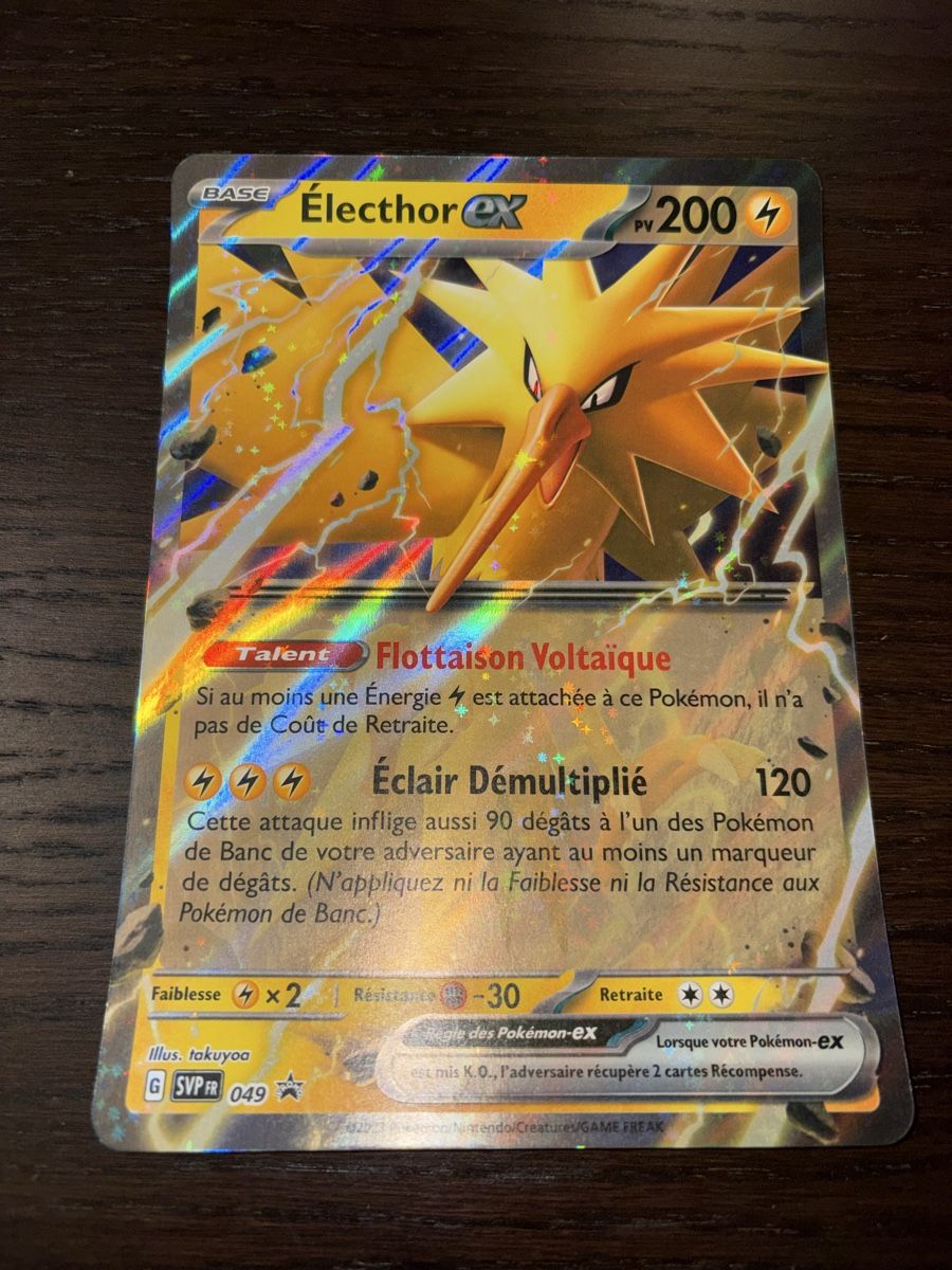 Pokémon Carte collezionabili: Carte Pokémon / carte Jumbo Electhor – Nuovo (secondo la descrizione) da Cugy FR venduto da K78