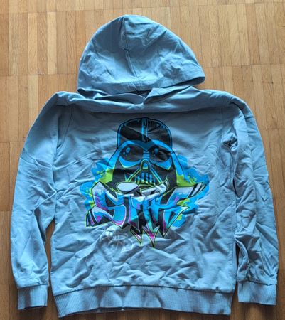 Star Wars Kapuzenpullover hellgrau gebraucht