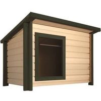 Hundehütte Recycling-Material, EL203M NEU