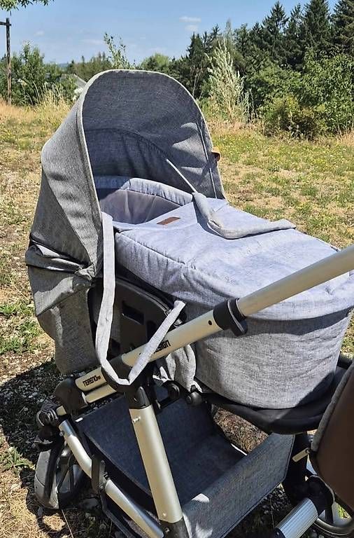 Carrozzine: Kinderwagen mit Babyschale ABC  – Usato da Gockhausen venduto da log_vhm2 4