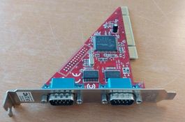 Top Lindy PCI 2x Port Serial RS232