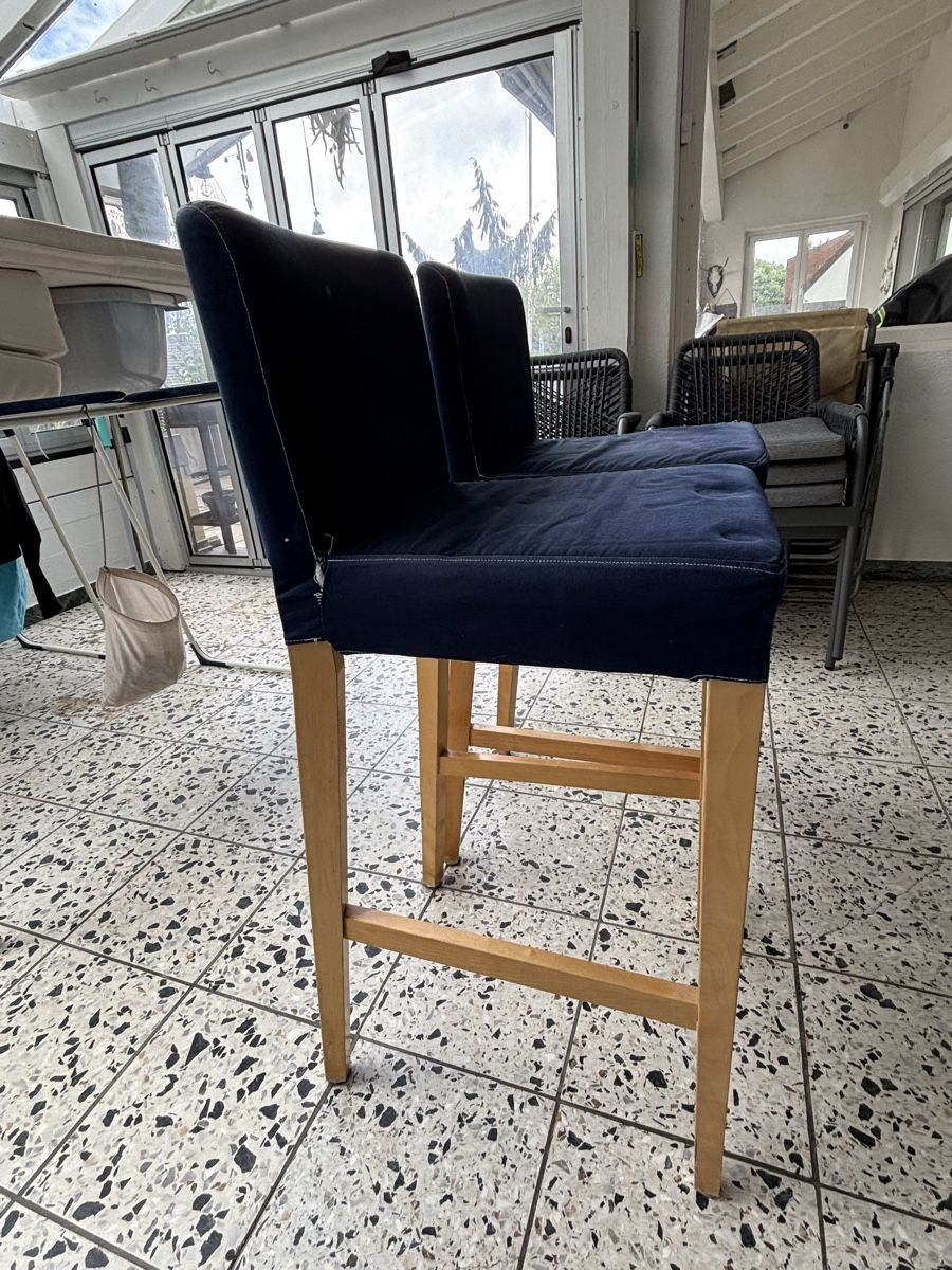 Ikea Sgabelli: 2 Barhocker Ikea Henriksdal – Usato da Hinwil venduto da Spazzo 1